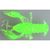 Резина Microkiller-10208 Рачок, цвет зеленый флюо. 40мм (6шт)