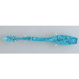 Резина Microkiller-10705 Ленточник, цвет синий флюо. 56мм (10шт)