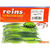 Силиконовая приманка Reins Curly Shad 3.5 (9см) L01 - Chartreuse Thunder (упаковка - 11шт)