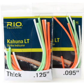 Индикатор поклевки Rio Kahuna LT Strike Indicator Thick (Chartreuse/Orange/White)