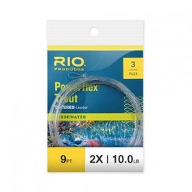 Монолидер конусный  RIO Powerflex 9ft 2x 10lb Leaders