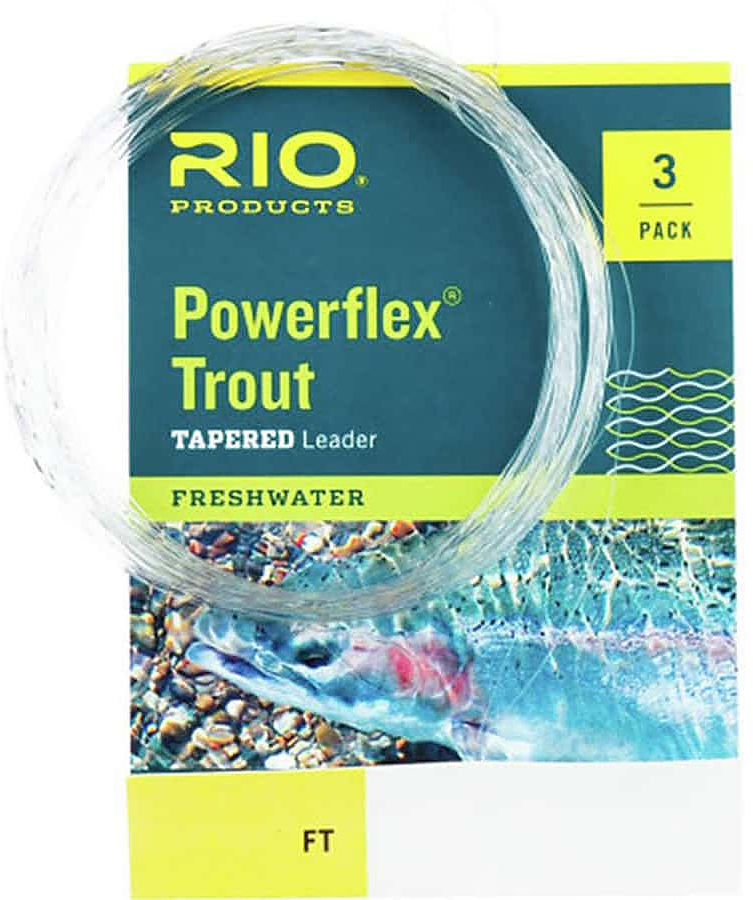 Подлесок RIO Powerflex Trout Leader 3X 9ft 8.2lb/3.7kg
