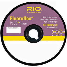 Поводковый материал RIO Fluoroflex Plus Tippet 0X 27.4м 0.279мм