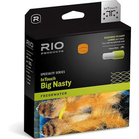 Шнур RIO InTouch Big Nasty WF7F, Moss/Orange