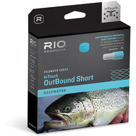 Шнур Rio Intouch Coldwater Outbound Short WF10F, Moss/Ivory