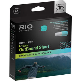 Шнур RIO InTouch Outbound Short WF5F (Moss/Ivory)