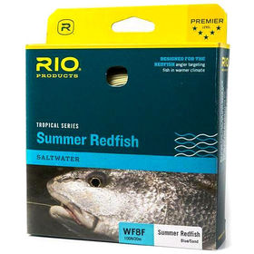Шнур Rio Summer Redfish WF8F, Aqua Blue/Sand