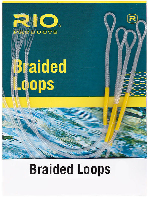 Соединительные петли Rio Braided Loops Regular White (упаковка - 4шт)