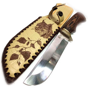 Нож Варяг 95х18 венге, литье (Семин)