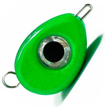 Груз крашеный Мормыш разборная чебурашка Сапог 10 г (упаковка - 10 шт) 07 зеленый