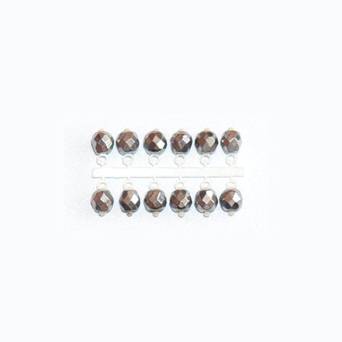 Подвес-серьга Микро-Бис Кристалл К (3.8мм) серебро (12шт)