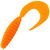 Силиконовая приманка Milmax Головастик толстый 4 (10.15см) 002 orange/оранж (упаковка - 8шт)