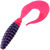 Силиконовая приманка Milmax Головастик толстый 4 (10.15см) 011 фиолетовый/розовый (упаковка - 8шт)