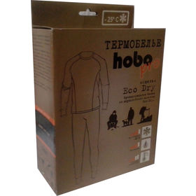 Термобелье HoboPro ECO-DRY черный р.50