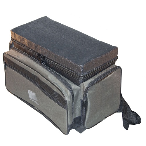 Рыболовный зимний ящик-сумка-рюкзак (пенопласт) H-1LUX