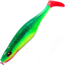 Виброхвост Rozemeijer Pike Strike Giant Paddle (98г) Crazy Fire