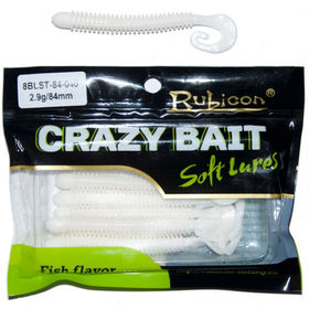 Силиконовая приманка Rubicon Crazy Bait BLST (8.4см) 040 (упаковка - 8шт)