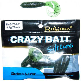 Силиконовая приманка Rubicon Crazy Bait MG (7.6см) 001 (упаковка - 6шт)