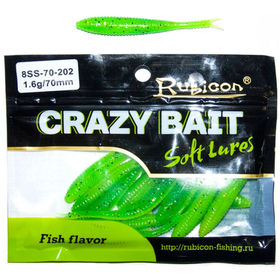 Силиконовая приманка Rubicon Crazy Bait SS (9.6см) 202 (упаковка - 6шт)