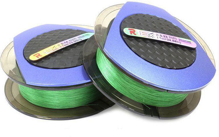  плетеная Ryobi PE 8 Excia Green 0.12мм 100м (зеленая)  по .