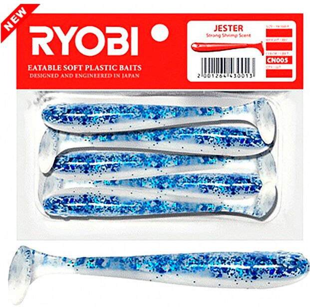 Риппер Ryobi Jester (5.1 см) CN005 blue boy (упаковка - 8 шт)