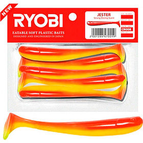Риппер Ryobi Jester (5.1 см) CN008 jungle cock (упаковка - 8 шт)