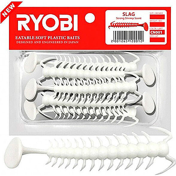 Риппер Ryobi Slag (3.6 см) CN001 white night (упаковка - 8 шт)