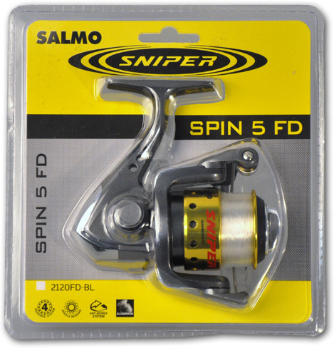 Катушка безынерционная Salmo Sniper SPIN 5 20FD блистер