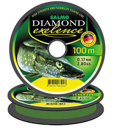 Леска Salmo Diamond Exelence 150м 0.15мм (оливковая)