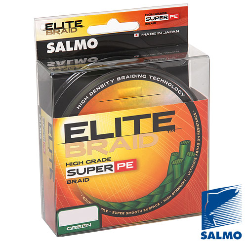 Плетеный шнур Salmo Elite braid 125m – 0,09 (G)