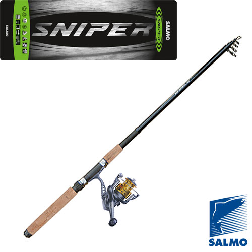 Спиннинг-комплект Salmo Sniper Travel Spin Set (2,10 м; 5-20 г)