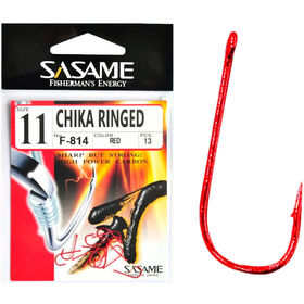 Крючок Sasame Chika Ringed (Red) №16