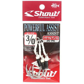 Крючок Sasame Power Assist 25-PA №5/0 (упаковка - 2шт)