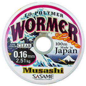 Леска Sasame Nylon Musashi 100м 0.06мм