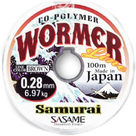Леска Sasame Nylon Samurai 100м 0.14мм