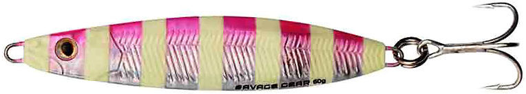 Блесна Savage Gear Psycho Sprat 28g Pink Glow Zebra