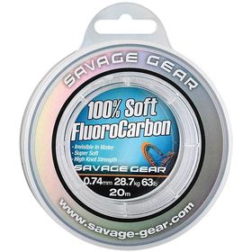 Леска Savage Gear Soft Fluoro Carbon 20м 0.60мм