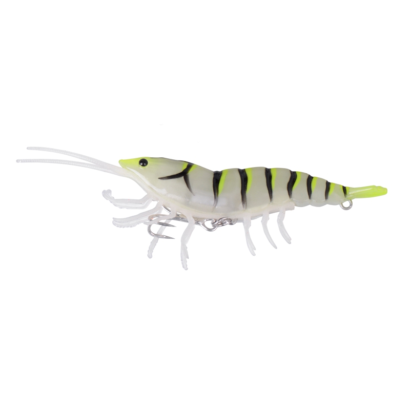 Приманка Savage Gear 3D Hybrid Shrimp 10 17g S 04-Yellow tail Glow