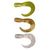 Приманка Savage Gear 3D LB Hard Eel Long Tails 17 3pcs Gold/ Silver/ Chart