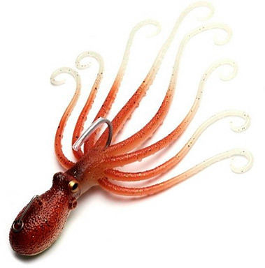 Приманка Savage Gear 3D Octopus (20 см) Brown Glow