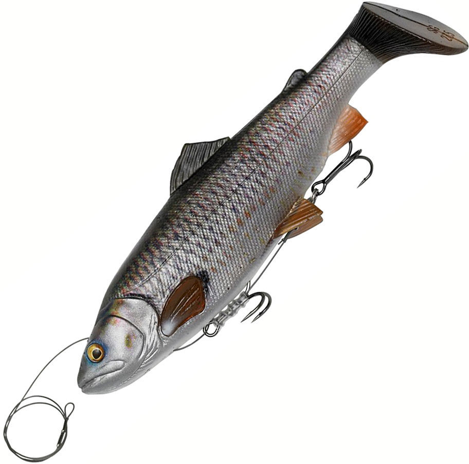 Savage Gear 4D Rattle Trout Shad Lure – Pike, Zander, Salmon Predator Fishing, 12.5-20.5cm
