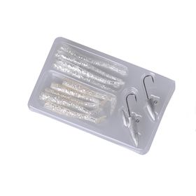 Приманка Savage Gear LRF Micro Sandeel Kit 12pcs (1+1.5+5) Silver