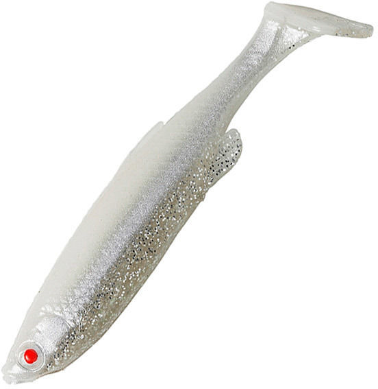 Приманка Savage Gear T-Tail (10.5 см) White Silver