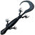 Приманка Savage Gear 3D Lizard (10см) Black&Blue (упаковка - 6шт)