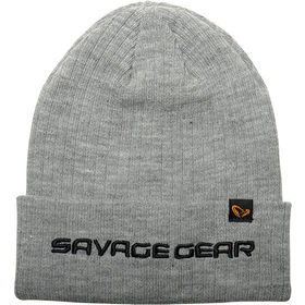 Шапка Savage Gear Fold-Up Beanie (Light Grey Melange)