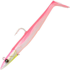 Силиконовая приманка Savage Gear Sandeel V2 Tail (11см) Pink Pearl Silver (упаковка - 5шт)