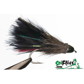 Муха ScientificFly Marabou Muddler Black CG 8565107 #08