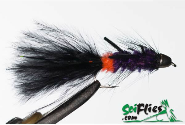 Муха ScientificFly Millenium Bug Orange/Black 8565525 #08