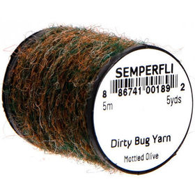 Пряжа Semperfli Dirty Bug Yarn 5м (Mottled Olive)