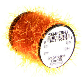 Синель Semperfli Ice Straggle Chenille (Fluoro Orange)